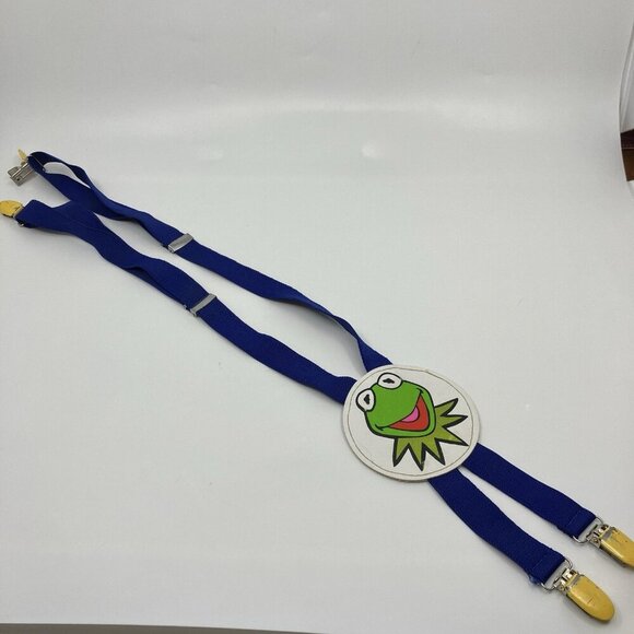 Vintage Kermit the Frog Kids Boys Suspenders - Picture 3 of 8